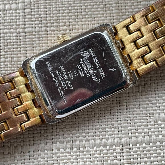 Precision by Gruen Women Wristwatch Gold Tone Quartz Analog Ladies Watch - Picture 6 of 11